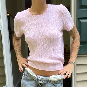 Polo Ralph Lauren Short Sleeve Sweater